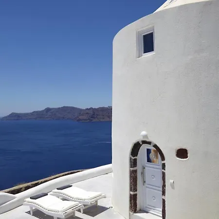 Elegant Santorini House 1 Bedroom Windswept House Amazing Caldera Villa *