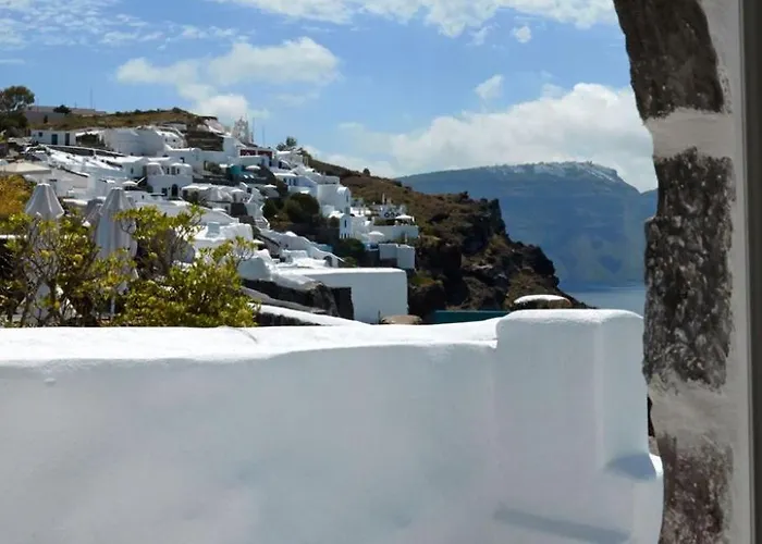 Elegant Santorini House 1 Bedroom Windswept House Amazing Caldera *
