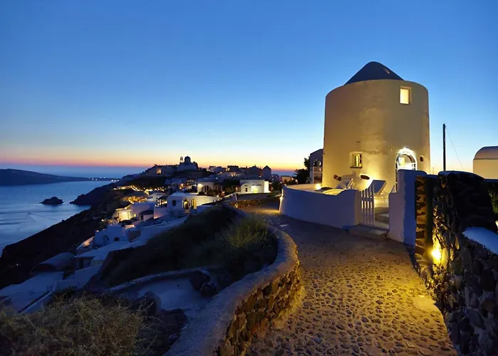 Elegant Santorini House 1 Bedroom Windswept House Amazing Caldera Villa Tholos (Santorini)